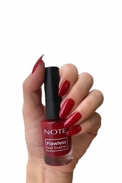 Note Cosmetics Note Nail Flawless Oje 102 Red Wine - Kırmızı