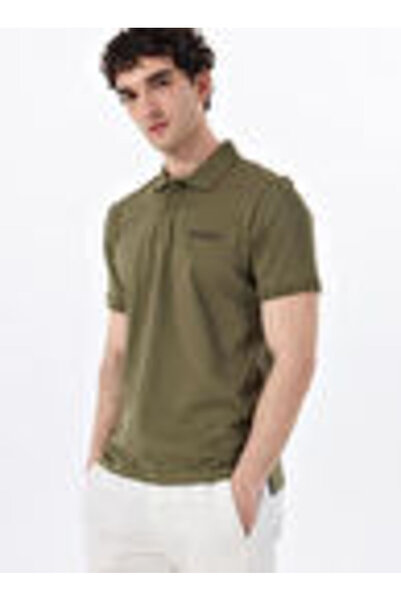 Discovery Expedition Haki Erkek Relaxed Fit Polo T-Shirt D4SM-TST3248