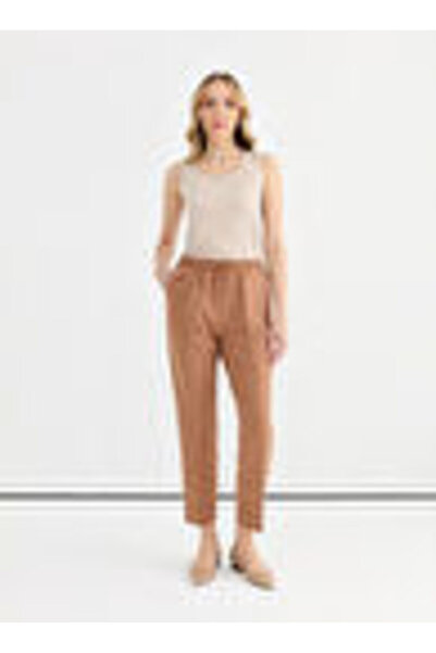 Selen Deve Tüyü Kadın Standart Pantolon 25YSL5347