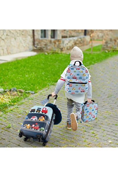 COSTWAY Set de bagaje pentru copii 5 piese - Albastru