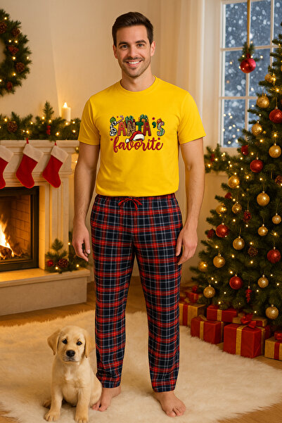 MVRDAR Set pijamale barbati bumbac Colectia Grinch Christmas, sarbatori de Cr...