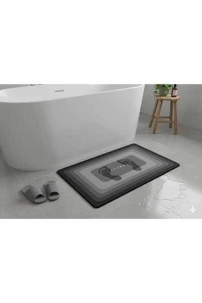 DDHOME Magic Water Absorbent Χαλάκι Μπάνιου Αντιολισθητικό Χαλάκι Ablution 40x60