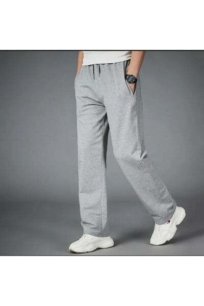 TORUK MAKTO 3 Pieces Unisex Regular Black Gray Navy Blue Pipe Leg Sweatpants