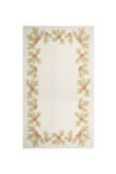 BOYNER EVDE Çok Renkli Masa Örtüsü ÇAM AĞAÇLI MASA ÖRTÜSÜ