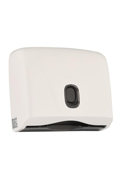 Omnipazar موزع مناديل ورقية بلاستيكي من نوع Z من Xinda ZJH230، 200 قطعة، أبيض