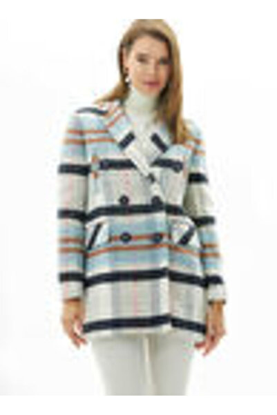 Selen Lacivert Kadın Kaban 23KSL9260