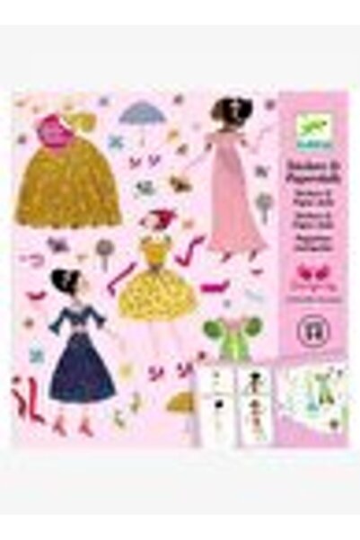 djeco Kağıt Giydirme Seti - Dresses Through The Seasons