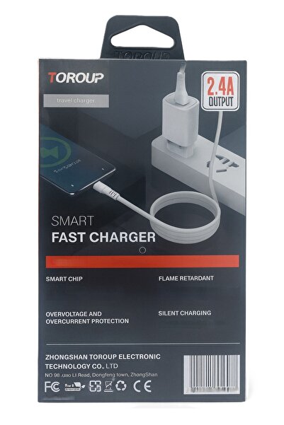 Toroup TTE-N26 fast charger, 2.4A, USB, universal