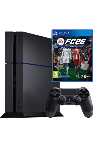 Sony Consola PlayStation 4 PS4 1TB + Controller + Joc FC 26 Second-Hand SH