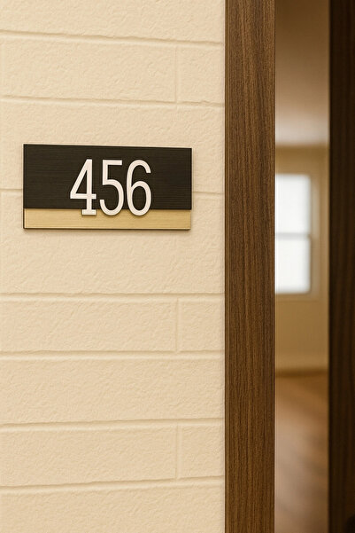 Kutaydan Enwood 3D Model Apartment, Hotel and Apartment Door Number