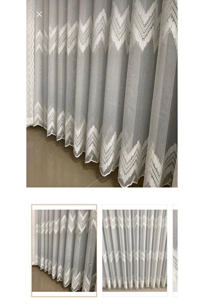 Vinaldi V DESEN TÜL PERDE SIK PİLE