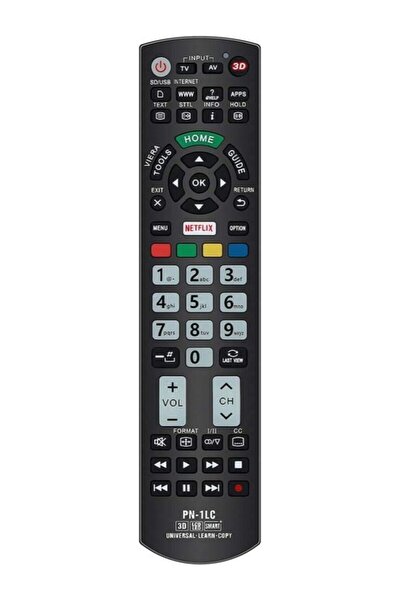 Generic جهاز تحكم عن بعد بديل عالمي PN-1LC لأجهزة تلفزيون باناسونيك