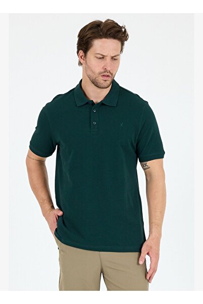 Rodi Regular Fit Pamuk Polo Yaka Kısa Kollu Pike Erkek Tişört 0001