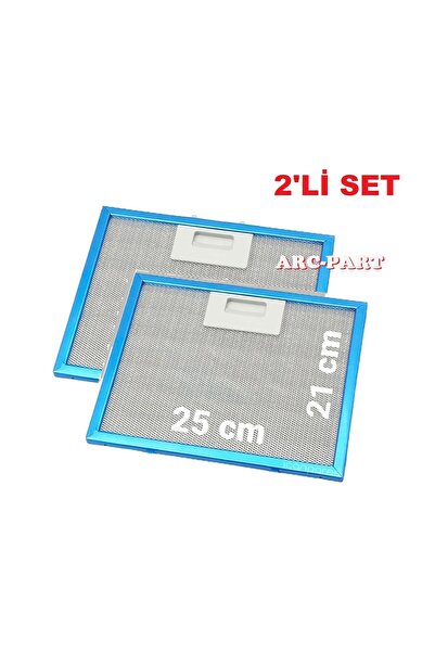 ARC-PART SİLVERLİNE 1170 ASTEC ASPİRATÖR/DAVLUMBAZ ALÜMİNYUM FİLTRE - 25x21 c...