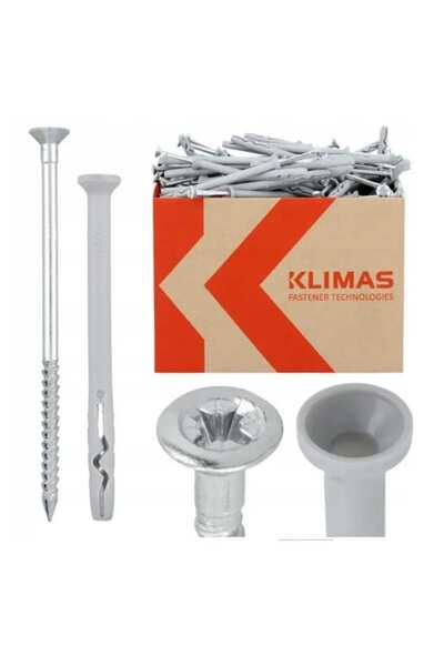 klimas Set de 50 buc.Diblu cui percutie 6x40 mm