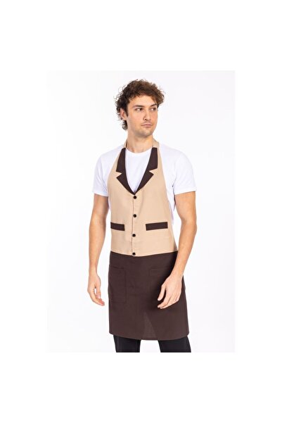 DAŞ ÜNİFORMA Waiter Hotel Vest Set Apron Set Workwear Work Uniform