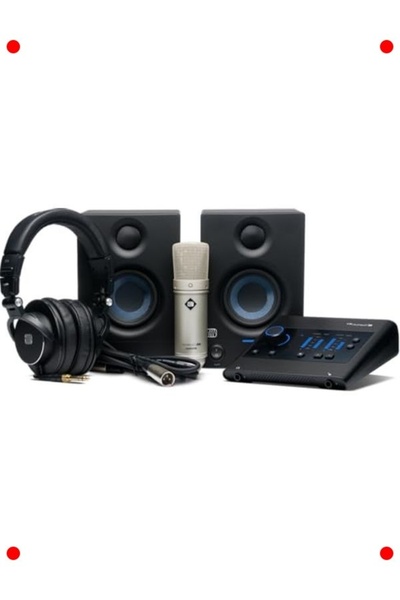 Genel Markalar fesyonel Kayıt Seti: Ses Kartı, Mikrofon, Kulaklık, Hoparlör