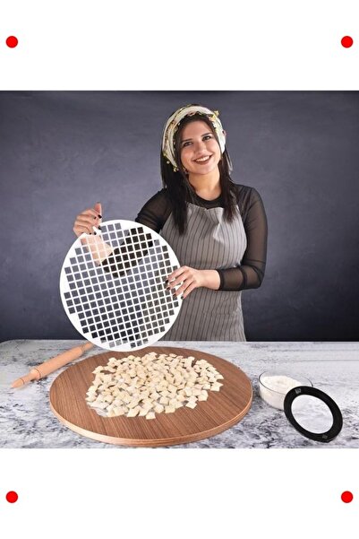 ulupazarlama Kare Mantı Hazırlama Kalıbı 40 cm - 216 Göz