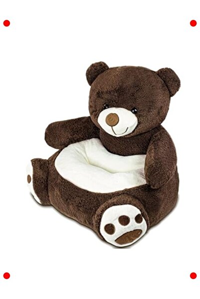 ulupazarlama كرسي جلوس من القطيفة / بوف (مع شكل دب)