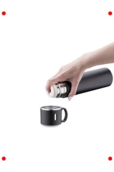 markentegra Black Travel Thermos - 580 ml