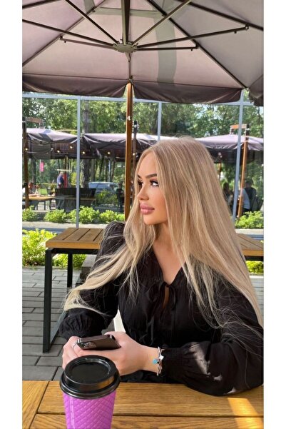 Trendpostiş 3 lü Set – Bal Köpüğü Yarımay Düz Çıtçıtlı Saç Postiş 60 cm 140 g...