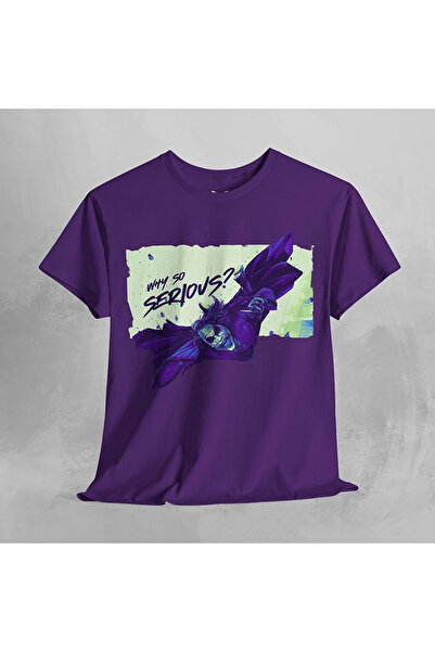 l'eivor JOKER - De ce atât de SERIOS? cu imprimeu Bumbac tricou
