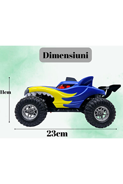 ERGINO Off-Road RC Car, Lights, Rechargeable Battery, USB Cable, Rubber Tires, +3 years, ERGINO®