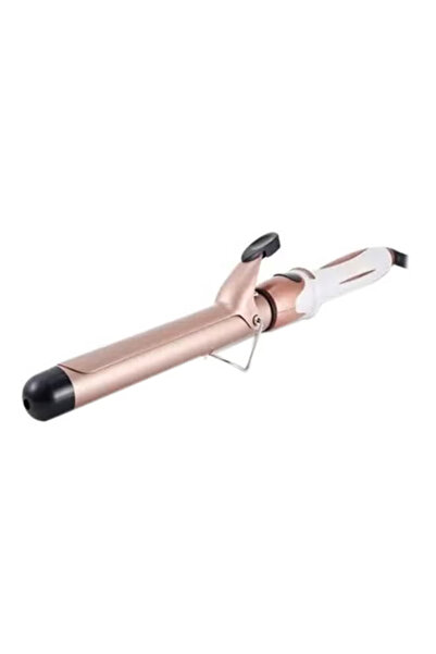 Ceramic Hair Curling Stick Gold/White