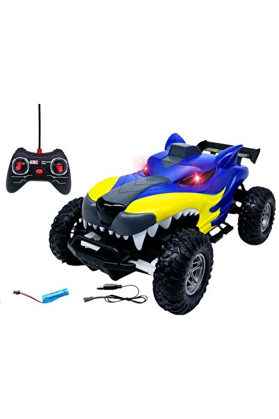 ERGINO Off-Road RC Car, Lights, Rechargeable Battery, USB Cable, Rubber Tires, +3 years, ERGINO®