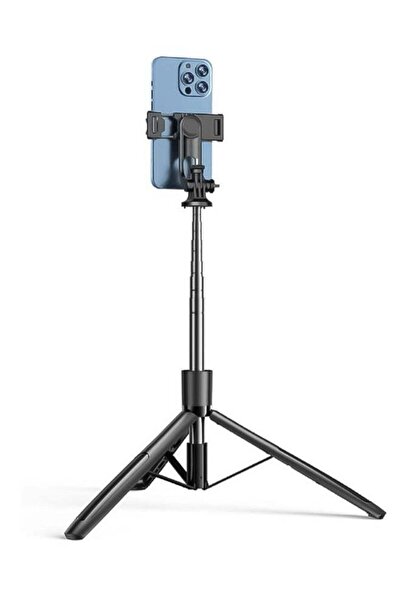 Yesido SF13 Selfie Stick Tripod for Android and iOS with Wireless Bluetooth - Black