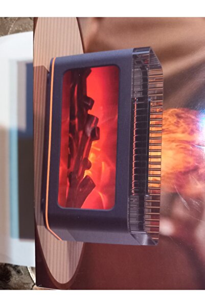 Fashion Johny Mini Fireplace Aromatherapy Diffuser, Humidifier with Flame