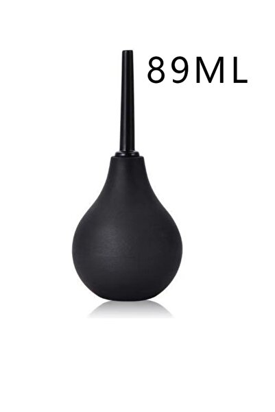 TEXSENDA بيديه سيليكون للتنظيف للرجال والنساء - طقم طبي مريح (89 مم، أسود)