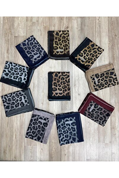 RUMİPEK Organic Cotton Soft Shawl Leopard Pattern Lightweight Stylish Shawl
