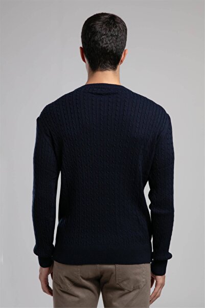 Lee Cooper Smith men's o-neck sweater navy blue