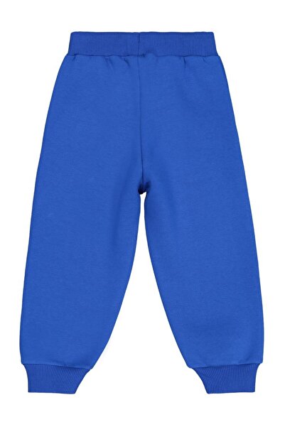 Civil Boys Monster Printed 2-5 Years Old Sweatpants - Blue 4-5 Years Old