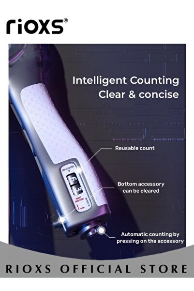 RIOXS 2 Pcs Hand Grip Strengthener Adjustable Resistance Forearm Exerciser with Counter Strength Trainer f