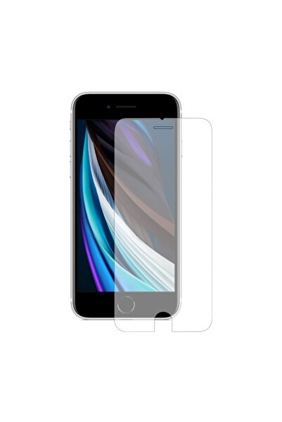 KOMA Tempered glass screen protector for iPhone SE 2020, 2.5 D roundness, 9H ...