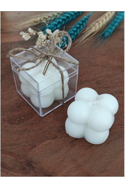 Masal Esintisi Dekoratif Bubble Mum