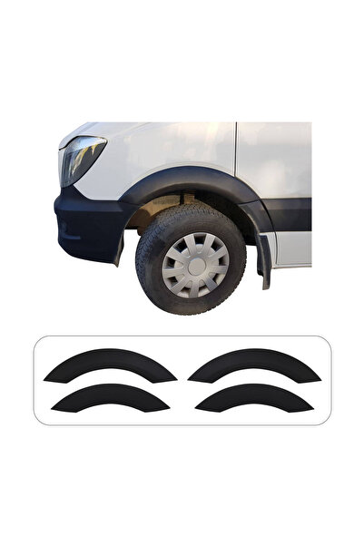 ServetDizaynOto Volkswagen Crafter Uyumlu 2006-2017 Abs Çamurluk Dodik 4 Parça