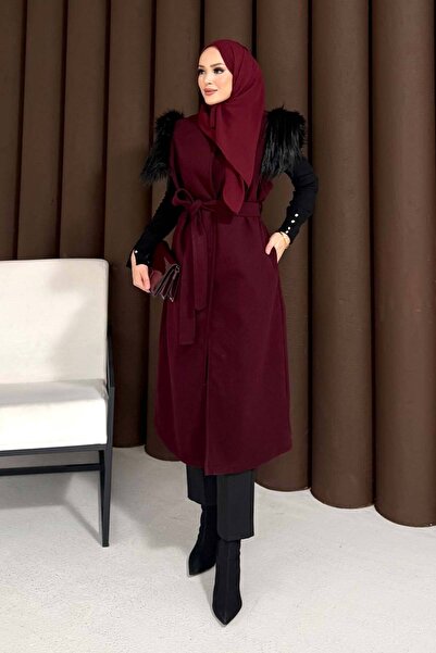 Melike Tatar Fur Cashmere Vest 32-3709