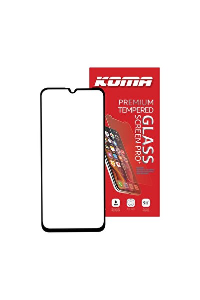 KOMA Capac complet din sticlă călită pentru Samsung M23 5G, rotunjime 3D, dur...