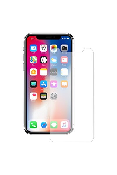 KOMA Sticlă întărită de protecție pentru iPhone XS Max, rotunjime 2,5 D, duri...