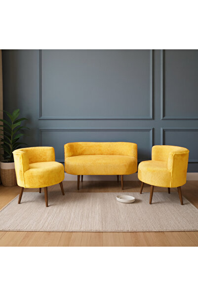 Azra Mobilya Sydney Modern Koltuk Takımı | Modern İskandinav Tarzı | Welsoft ...