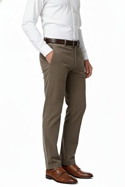 polo casimo Men's Velvet Trousers Regular Fit Bgl-St05055