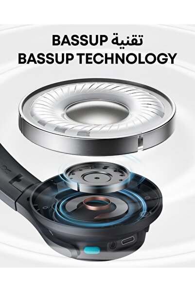 Soundcore Q11i Wireless Over-Ear Bluetooth Headphones by Anker - Deep Bass, 60H Playtime, Hi-Res Aud