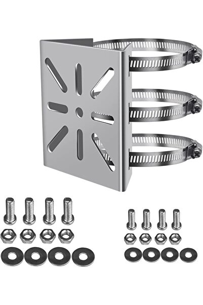 AZONEE حامل عمودي عالمي لكاميرات المراقبة، دعامة زاوية من الفولاذ المقاوم للصدأ