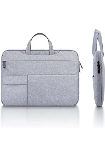 TERRIFI 15.6-inch Laptop Sleeve, Waterproof Polyester, Padded, Gray