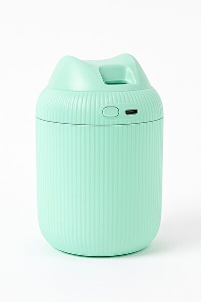 Polux Mini portable humidifier, 220ml, 2 spray modes, night light, 73x109mm BLUE