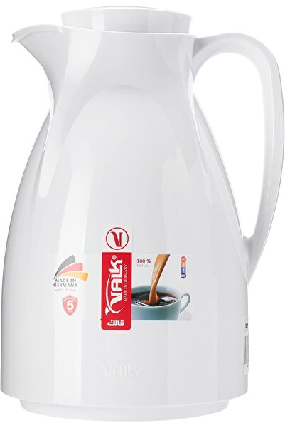 Valk قارورة مفرغة من الهواء بجدار زجاجي مزدوج (1.5 لتر) - فوهة واسعة، غطاء ما...