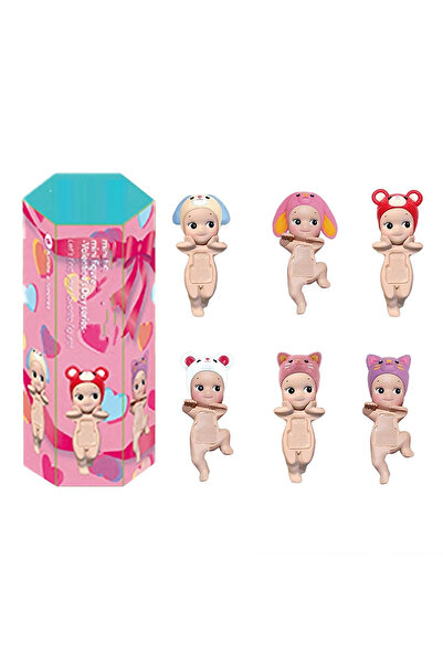 WANNA PROTECT سلسلة شخصيات سوني أنجل الصغيرة لعيد الحب، مفاجأة، قطعة واحدة، شخصية لعبة، زينة للهاتف